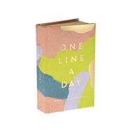 Modern One Line a Day A Five-Year Memory Book book cover, ISBN 9781452164625