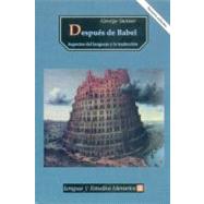 Después de Babel : aspectos del lenguaje y la traducción