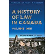 A History of Law in Canada