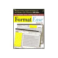 FormatEase: Version 2.0 Paper and Reference Formatting Software