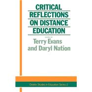 Critical Reflections On Dist.