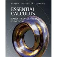 Essential Calculus: Early Transcendental Functions