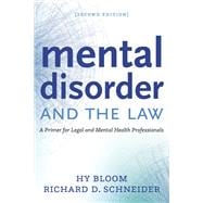 Mental Disorder and the Law