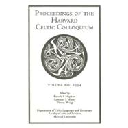 Csp Proc of the Harvard Celtic Colloq 14, 1994