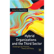 Hybrid Organizations and the Third Sector Challenges for Practice, Theory and Policy