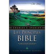 The Charles F. Stanley Life Principles Bible: New King James Version, Burgundy, Bonded Leather