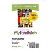 MyFamilyLab with Pearson eText -- Standalone Access Card -- for Marriages and Families