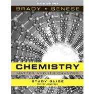 Chemistry: The Study of Matter and Its Changes, Student Study Guide, 5th Edition