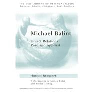 Michael Balint: Object Relations, Pure and Applied