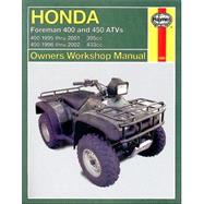 Honda Trx400/450 Atv Owners Workshop Manual