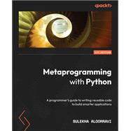 Metaprogramming with Python,9781838554651