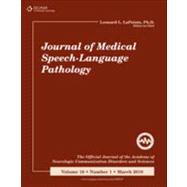 Journal of Medical Speech-Language Pathology 2010 Q1
