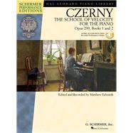 Carl Czerny - The School of Velocity for the Piano, Opus 299 - Books 1 & 2 (Book/Online Audio)