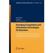 Emerging Computation and Information Technologies for Education