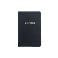 KJV Thinline Bible, Black LeatherTouch