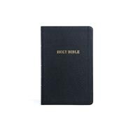 KJV Thinline Bible, Black LeatherTouch,9781087774657