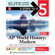 5 Steps to a 5: AP World History: Modern 2020 Elite Student Edition book cover, ISBN 9781260454659