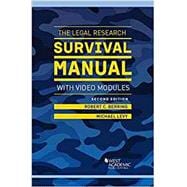 The Legal Research Survival Manual With Video Modules