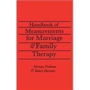 Handbook of Measurements for Marriage and Family Therapy