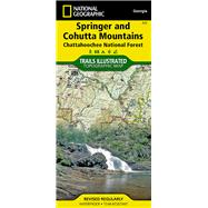 National Geographic Trails Illustrated Map Springer & Cohutta Mountains, Chattahoochee National Forest Georgia, USA