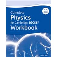 Complete Physics for Cambridge IGCSERG Workbook