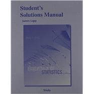 Student's Solutions Manual for Essentials of Statistics