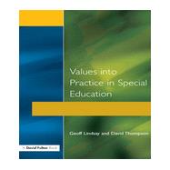 Values Into Practice in Special Education