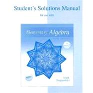 Student's Solutions Manual for use with Elementary Algebra