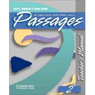Passages Teacher's manual 2: An Upper-Level Multi-Skills Course