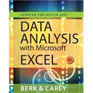 Data Analysis with Microsoft Excel Updated for Office 2007 (with Web Site Printed Access Card)