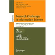 Research Challenges in Information Science