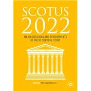 SCOTUS 2022 book cover, ISBN 9783031184673