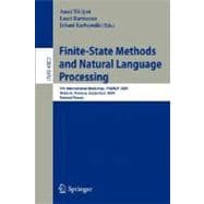 Finite-State Methods and Natural Language Processing : 5th International Workshop, FSMNLP 2005, Helsinki, Finland, September 1-2, 2005, Revised Papers