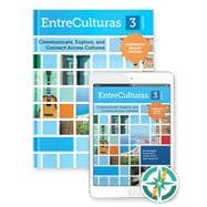 EntreCulturas Spanish 3 Student Edition 2023 Hardcover Print & Digital