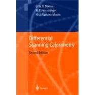 Differential Scanning Calorimetry,9783540004677