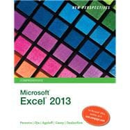 New Perspectives on Microsoft Excel 2013, Comprehensive