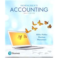Horngren's Accounting Plus MyLab Accounting with Pearson eText -- Access Card Package