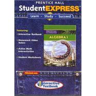 Prentice Hall Math Algebra 1 Student Express CD-ROM 2007C