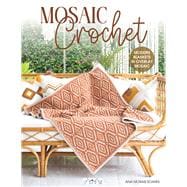 Mosaic Crochet Modern Blankets in Love Overlay Mosaic