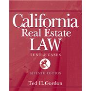 California Real Estate Law : Tests and Cases
