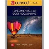 Connect Access Card for Fundamentals of Cost Accounting