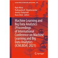 Machine Learning and Big Data Analytics  (Proceedings of International Conference on Machine Learning and Big Data Analytics (ICMLBDA) 2021)