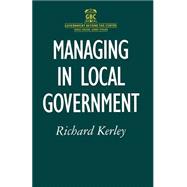Managing in Local Government