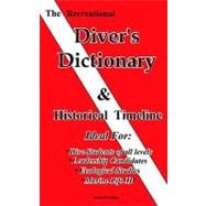 The Recreational Diver's Dictionary & Historical Timeline