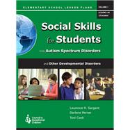 Social Skills for Students With Autism Spectrum Disorders and Other Developmental Disorders