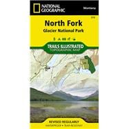 National Geographic Trails Illustrated Map North Fork, Glacier National Park