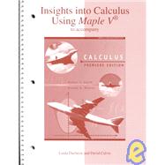 Insights into Calculus Using MAPLE V