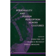Personality and Person Perception Across Cultures