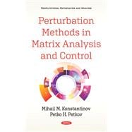 Perturbation Methods in Matrix Analysis and Control