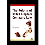 Reform of Uk Company Law